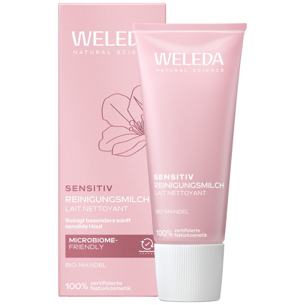 WELEDA Lait nettoyant sensible aux amandes