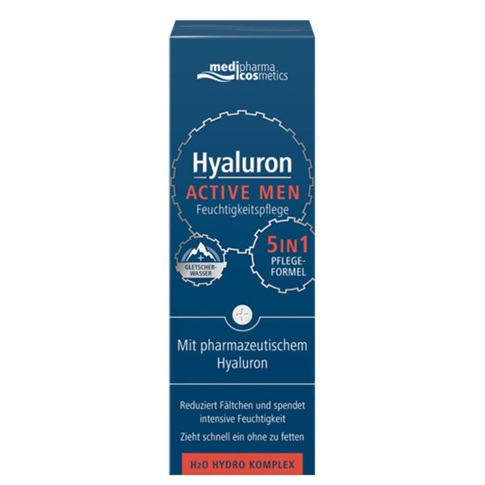 Image of medipharma comsmetics Hyaluron Active Men Feuchtigkeitspflege