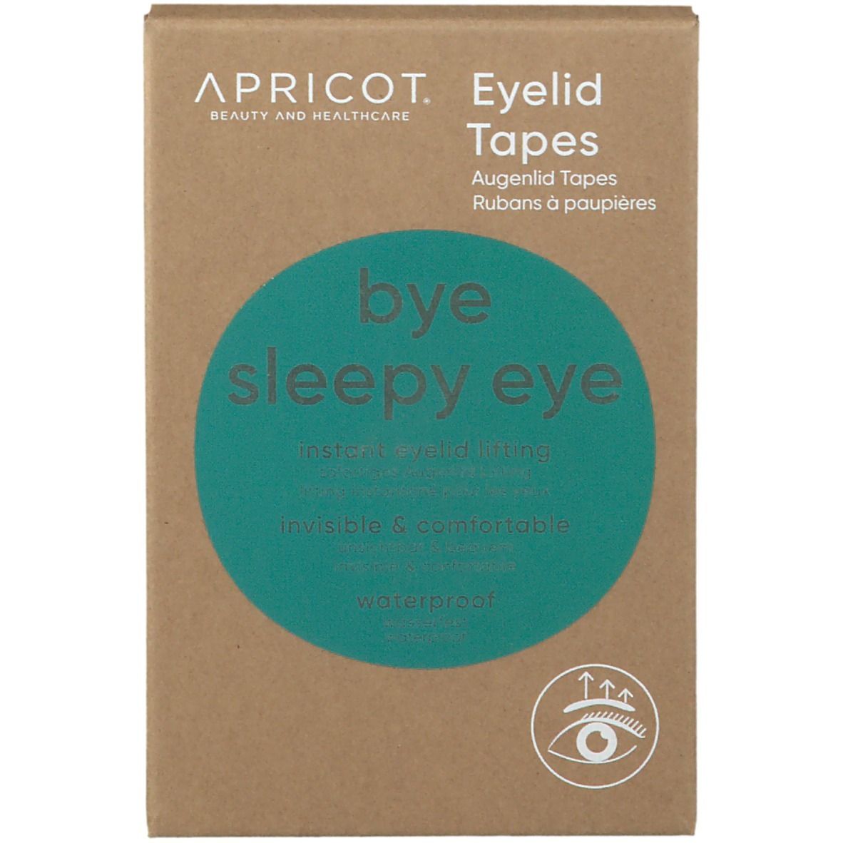 Image of APRICOT bye sleepy eye Augenlid Tapes