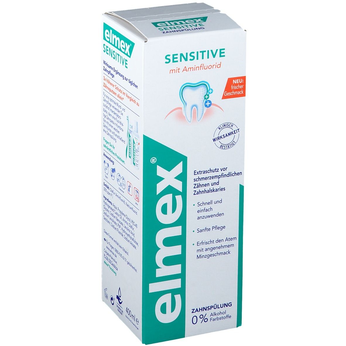 elmex® SENSITIVE Bain de bouche + Dentifrice - shop-apotheke.ch