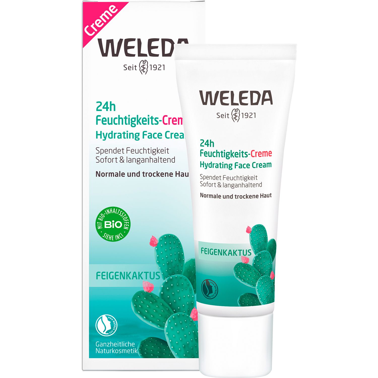 WELEDA Poire à cactus 24h Crème hydratante