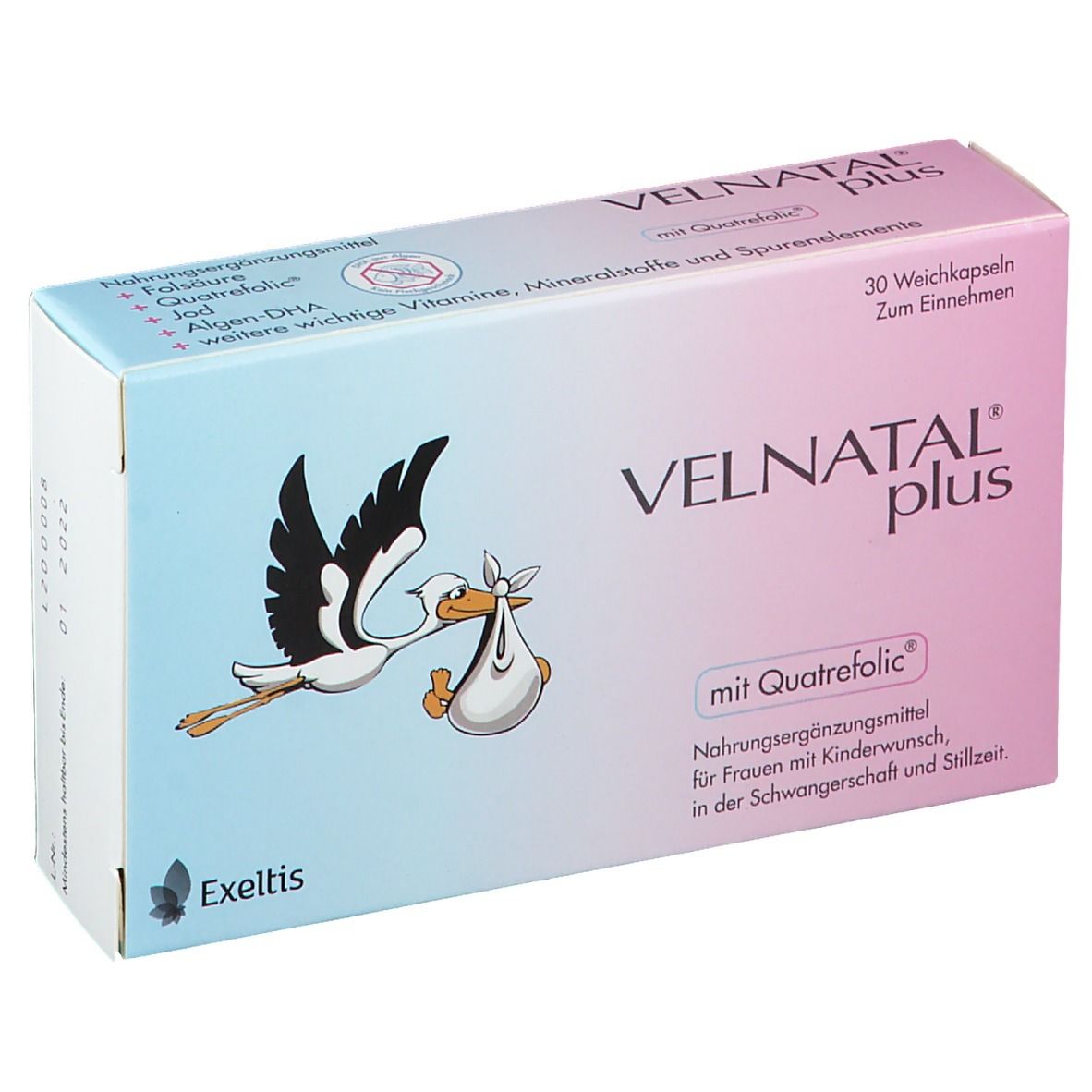 VELNATAL® plus mit Quatrefolic®