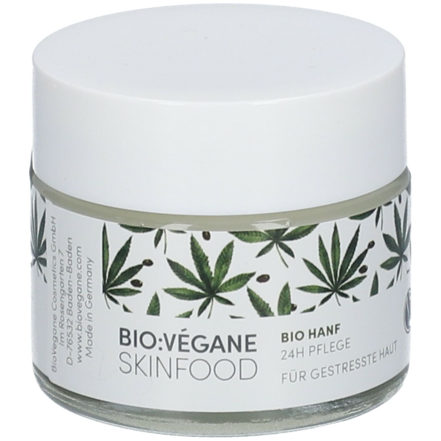 BIO VÉGANE SKINFOOD BIO HANF 24h Pflege
