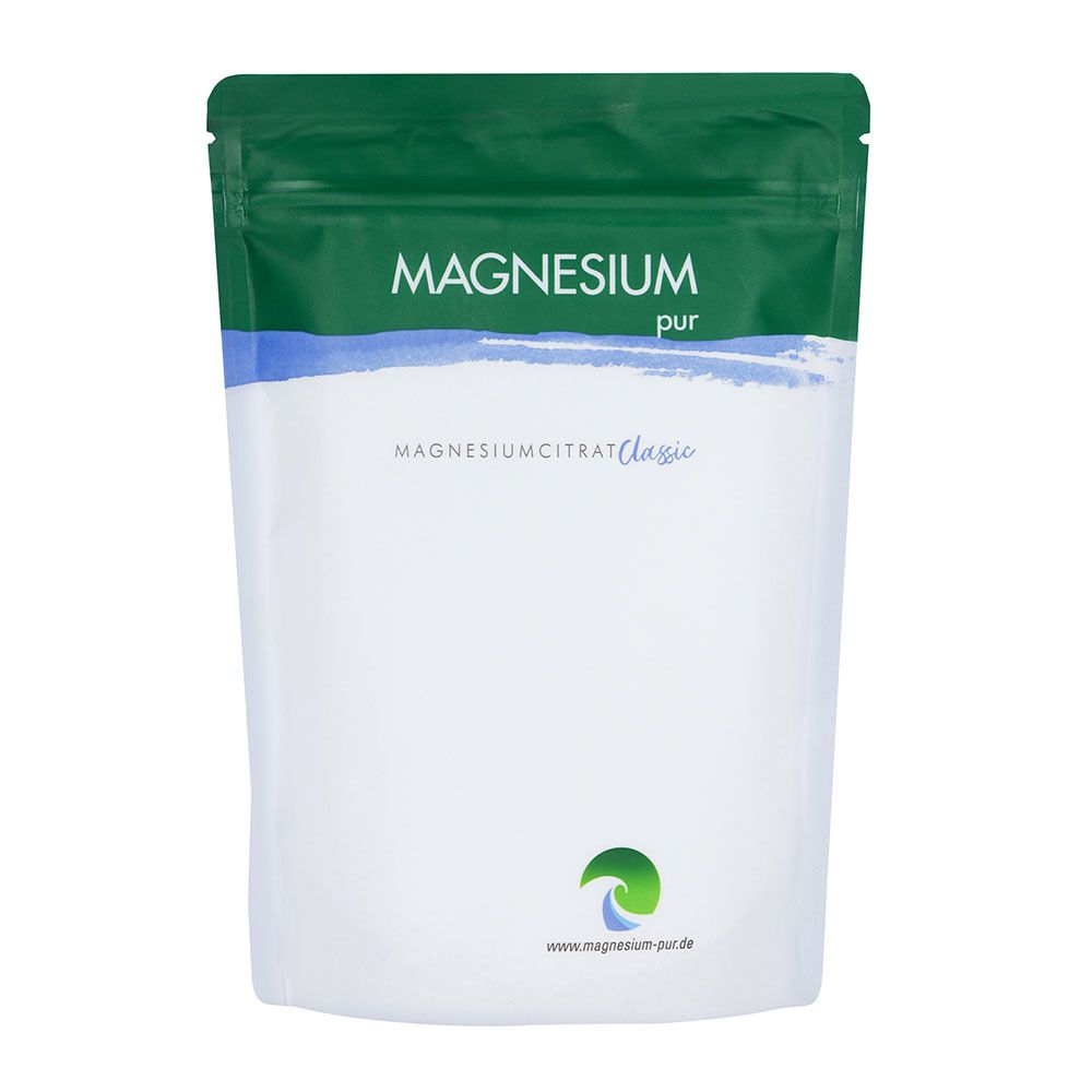 Image of Magnesium pur Magnesiumcitrat Classic Nachfüllbeutel