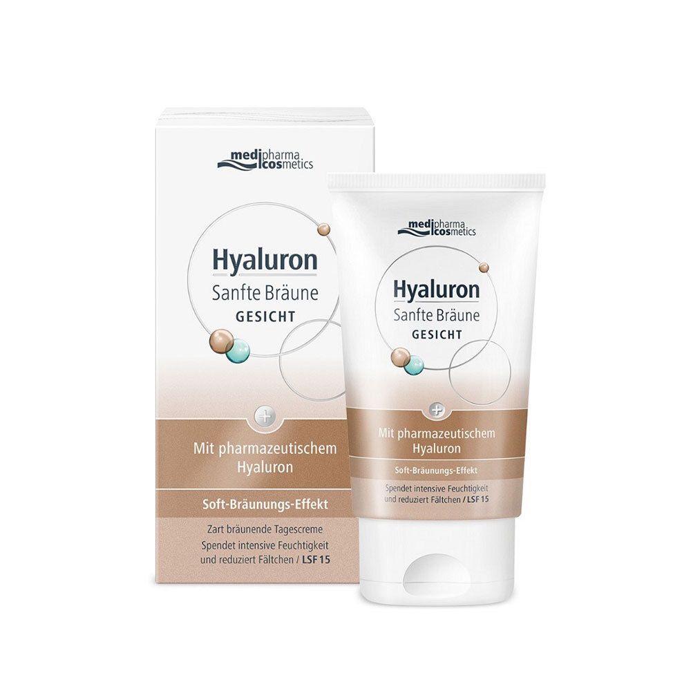 medipharma cosmetics Hyualuron Sanfte Bräune Gesichtscreme