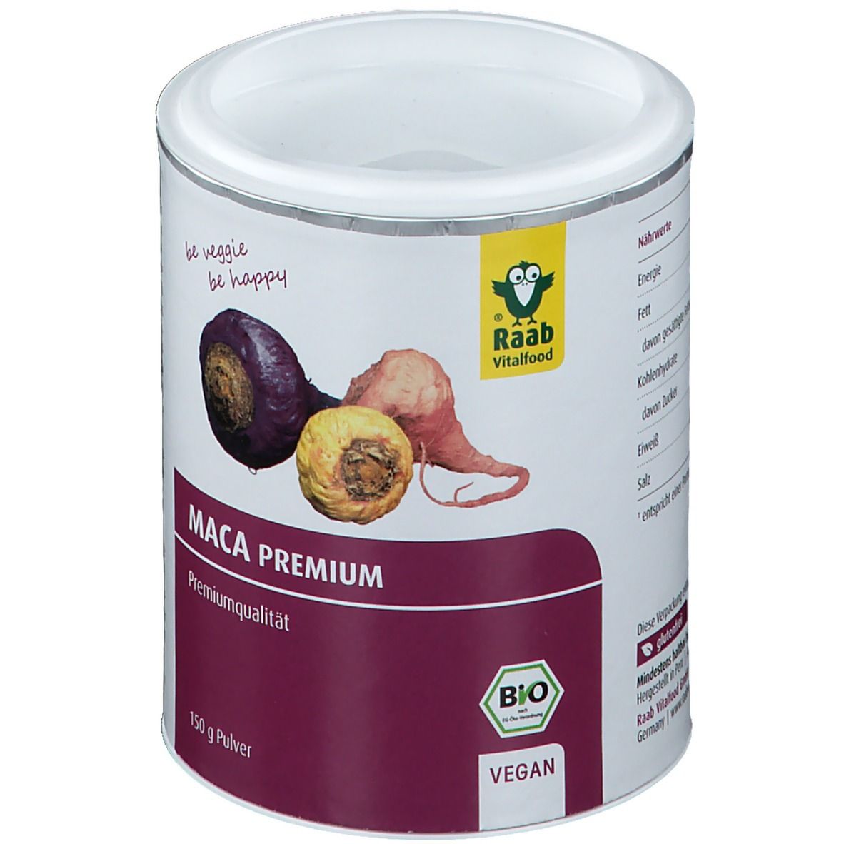 Raab Bio Maca Premium Pulver