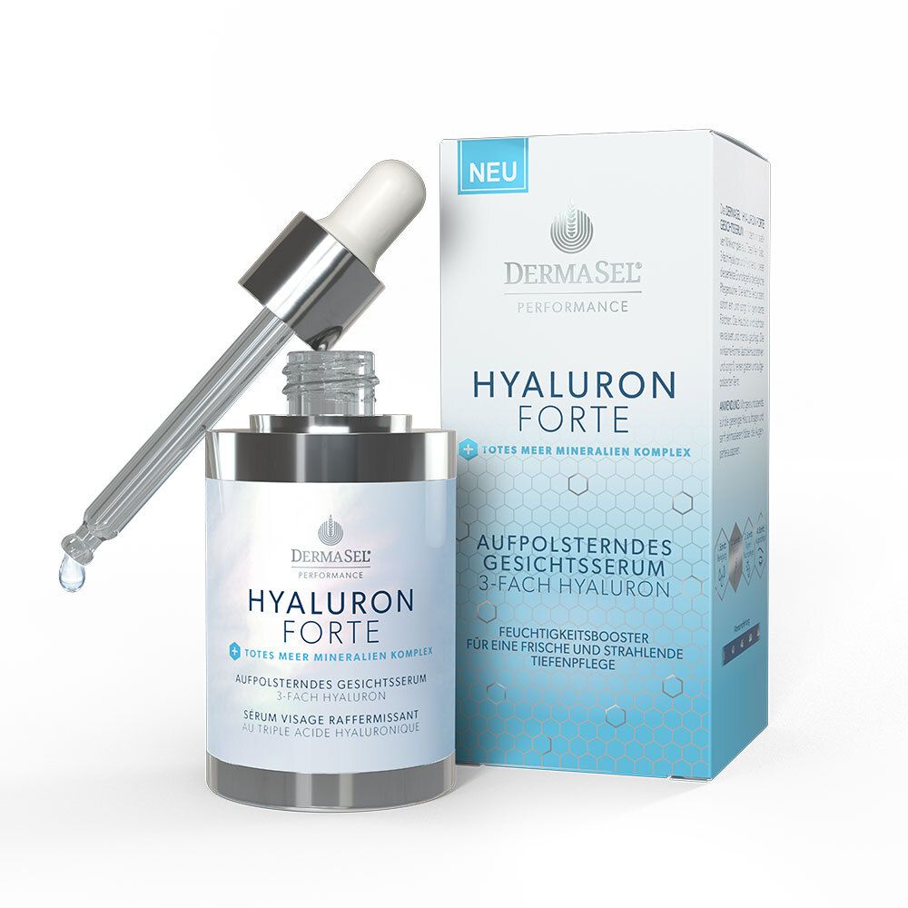 DermaSel® Hyaluron Forte Aufpolsterndes Gesichtsserum