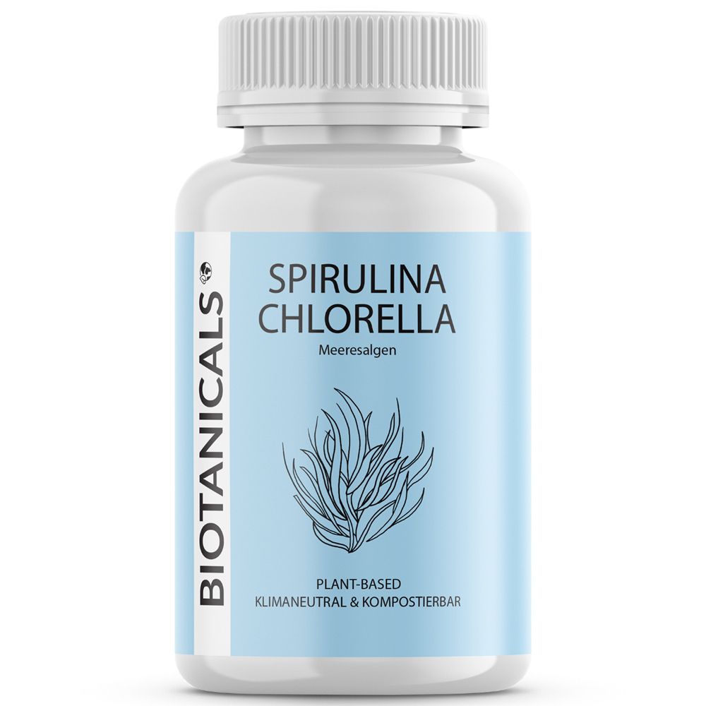 BIOTANICALS SPIRULINA CHLORELLA Meeresalgen