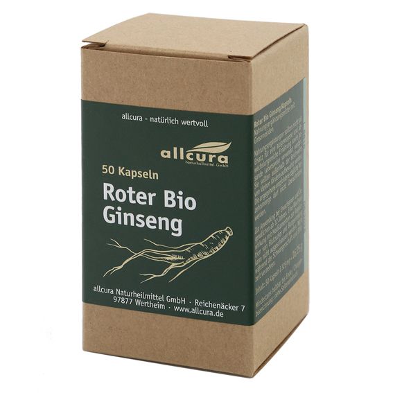 allcura® GINSENG BIO ROUGE Capsules