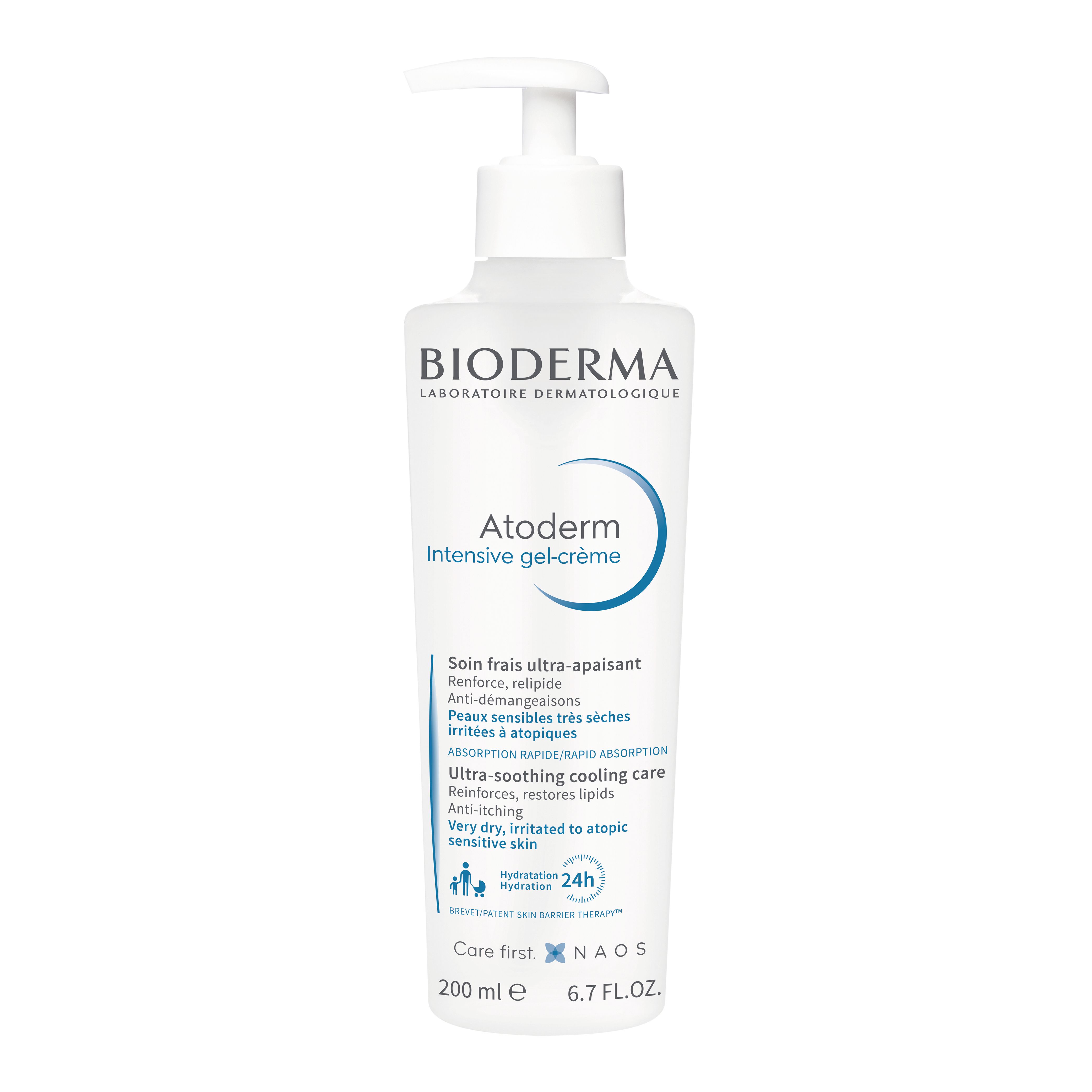 Image of BIODERMA Atoderm Intensive gel-crème Nährendes und kühlendes Anti-Juckreiz-Körperpflegegel
