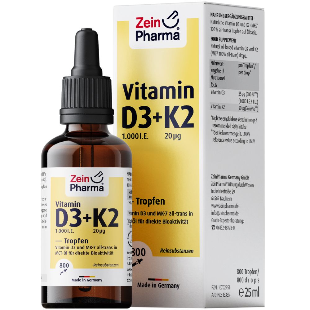 Vitamin D3+K2 ZeinPharma