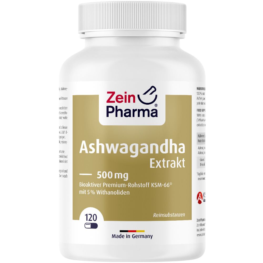Image of Ashwagandha Extrakt 500 mg ZeinPharma®