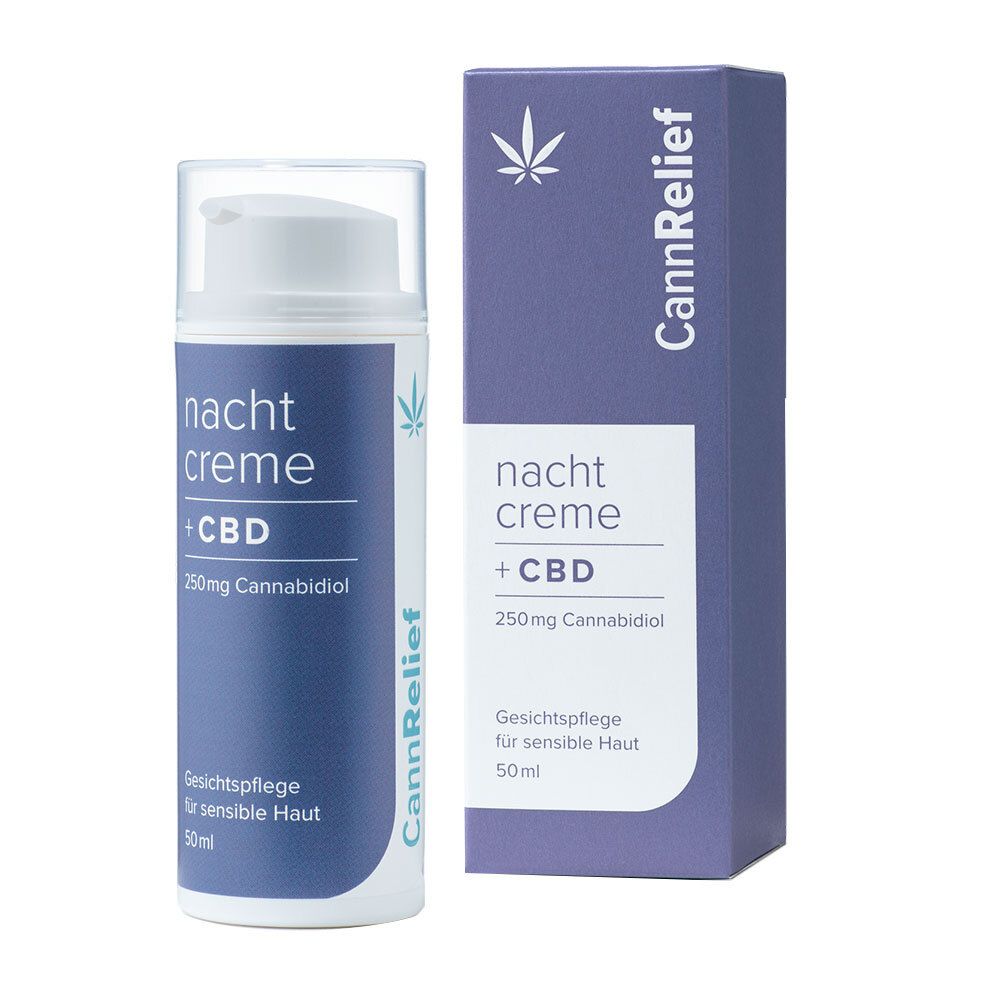 CannRelief Crème de nuit