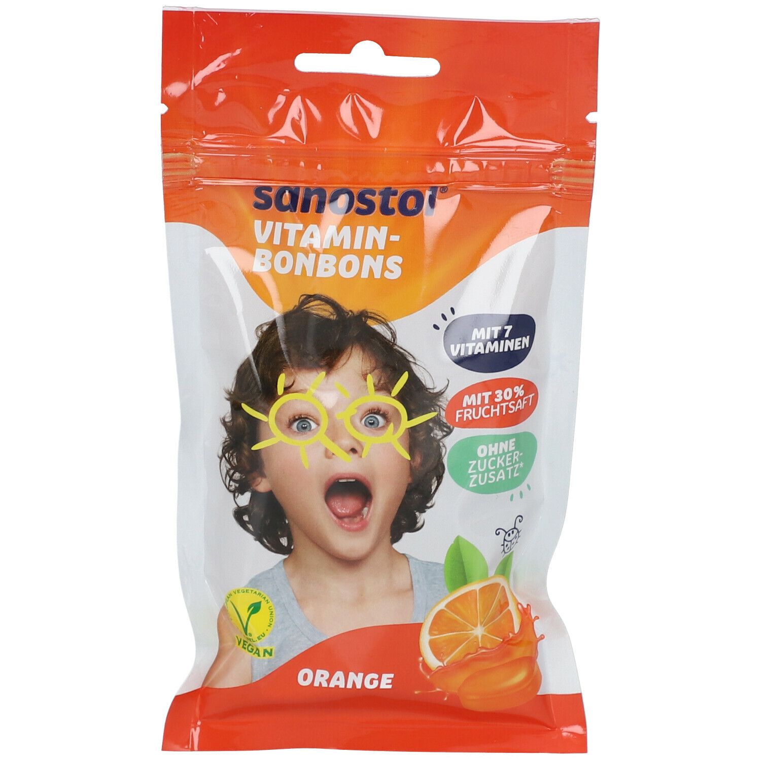 Image of sanostol® VITAMIN-BONBONS Orange