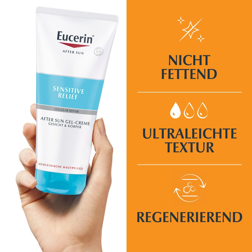 Eucerin® After Sun Sensitive Relief GelCreme shopapotheke.ch
