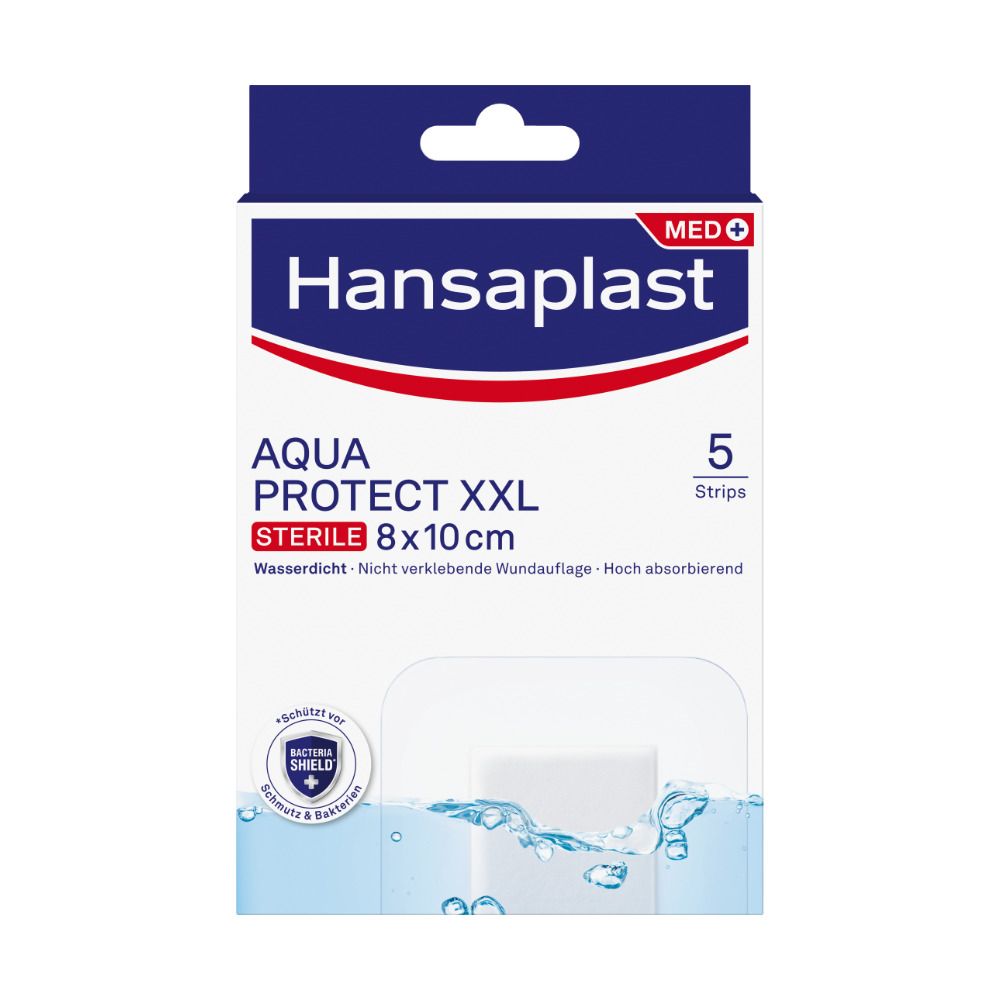 Image of Hansaplast AQUA PROTECT XXL 8 x 10 cm