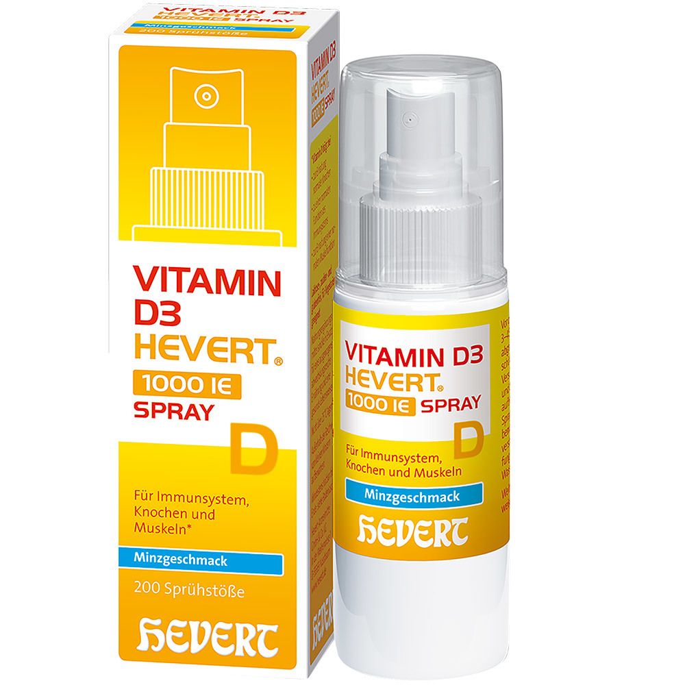 Image of Vitamin D3 Hevert 1000 IE