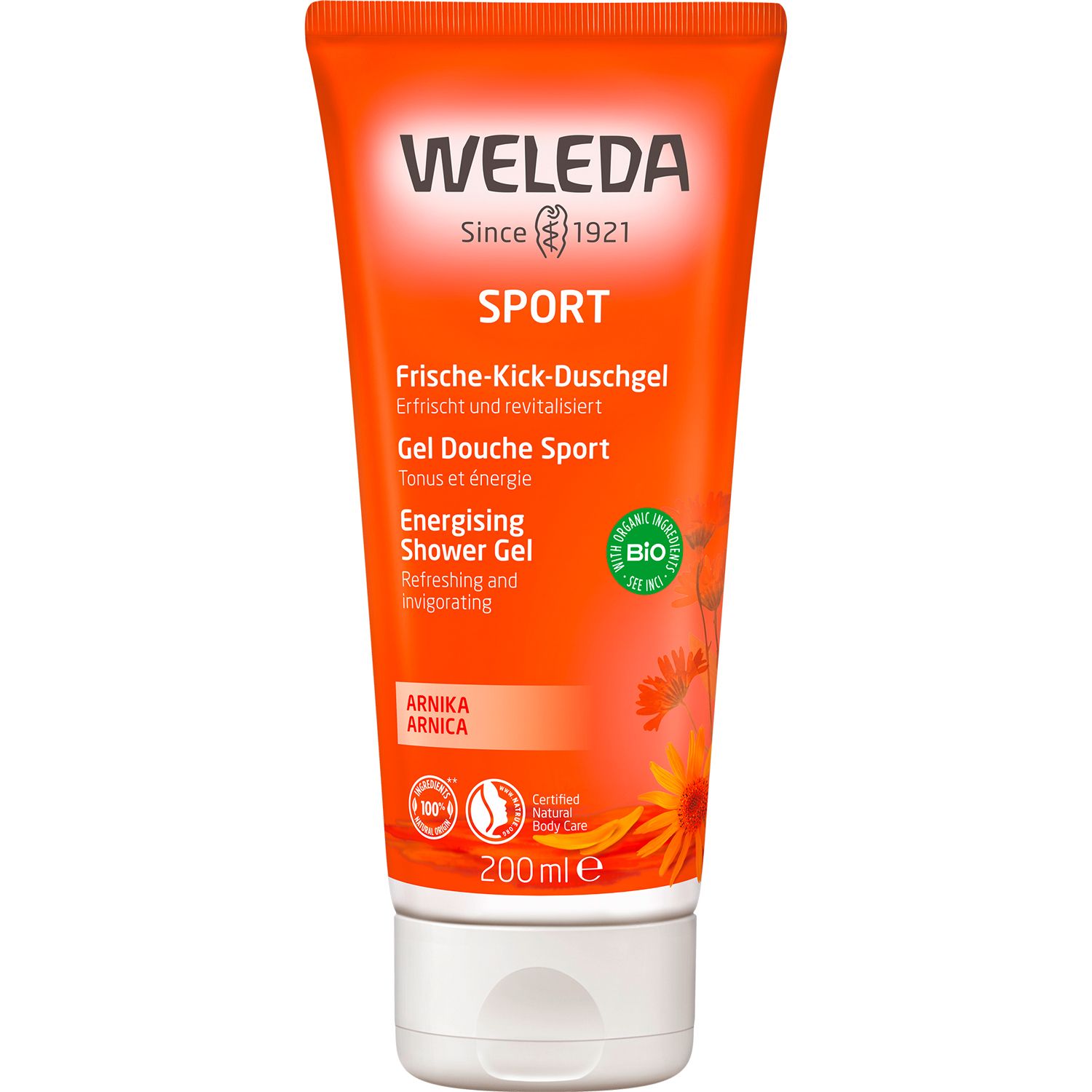 Weleda Sport - Frische-Kick-Duschgel Arnika