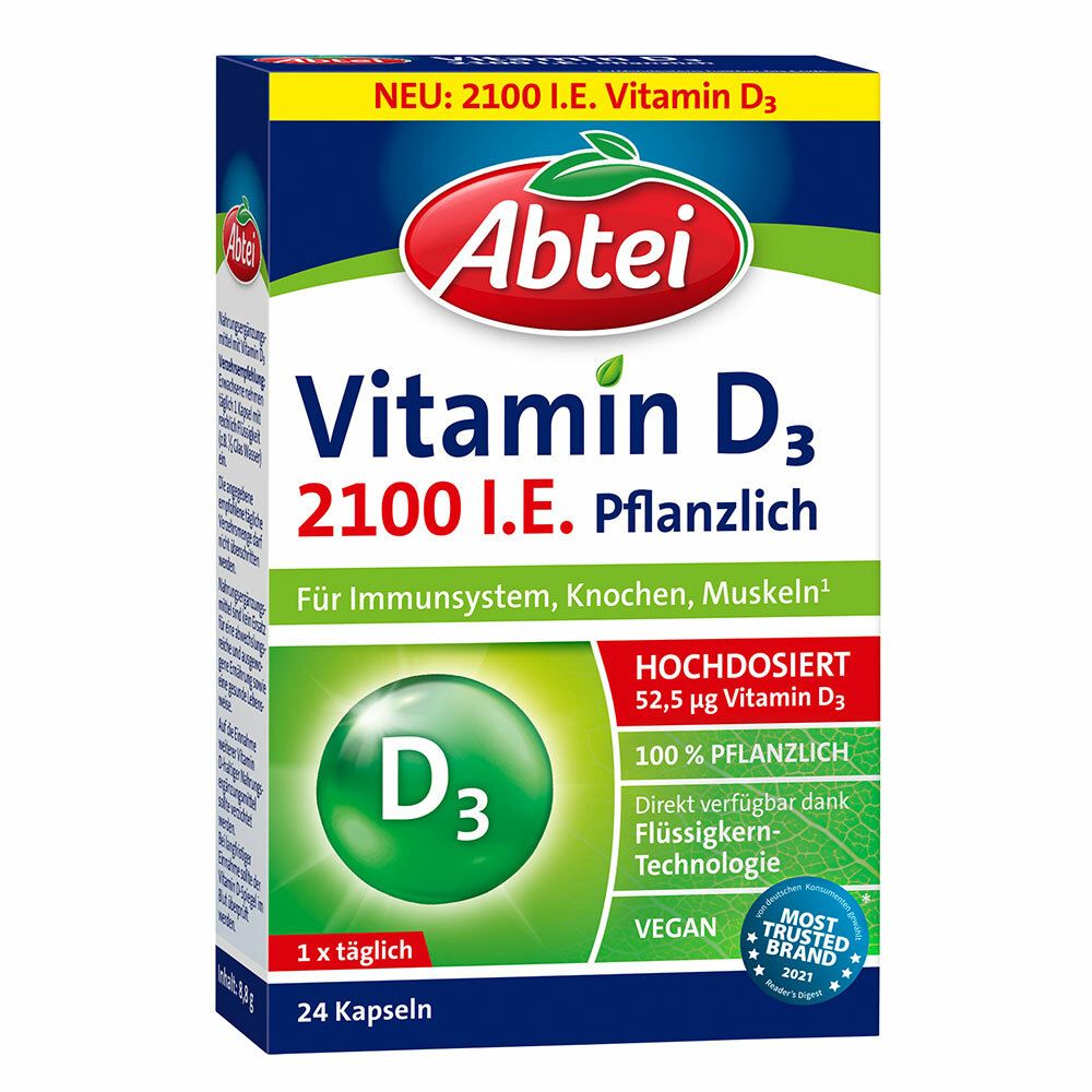 Image of Abtei Vitamin D3 2100 I.E.