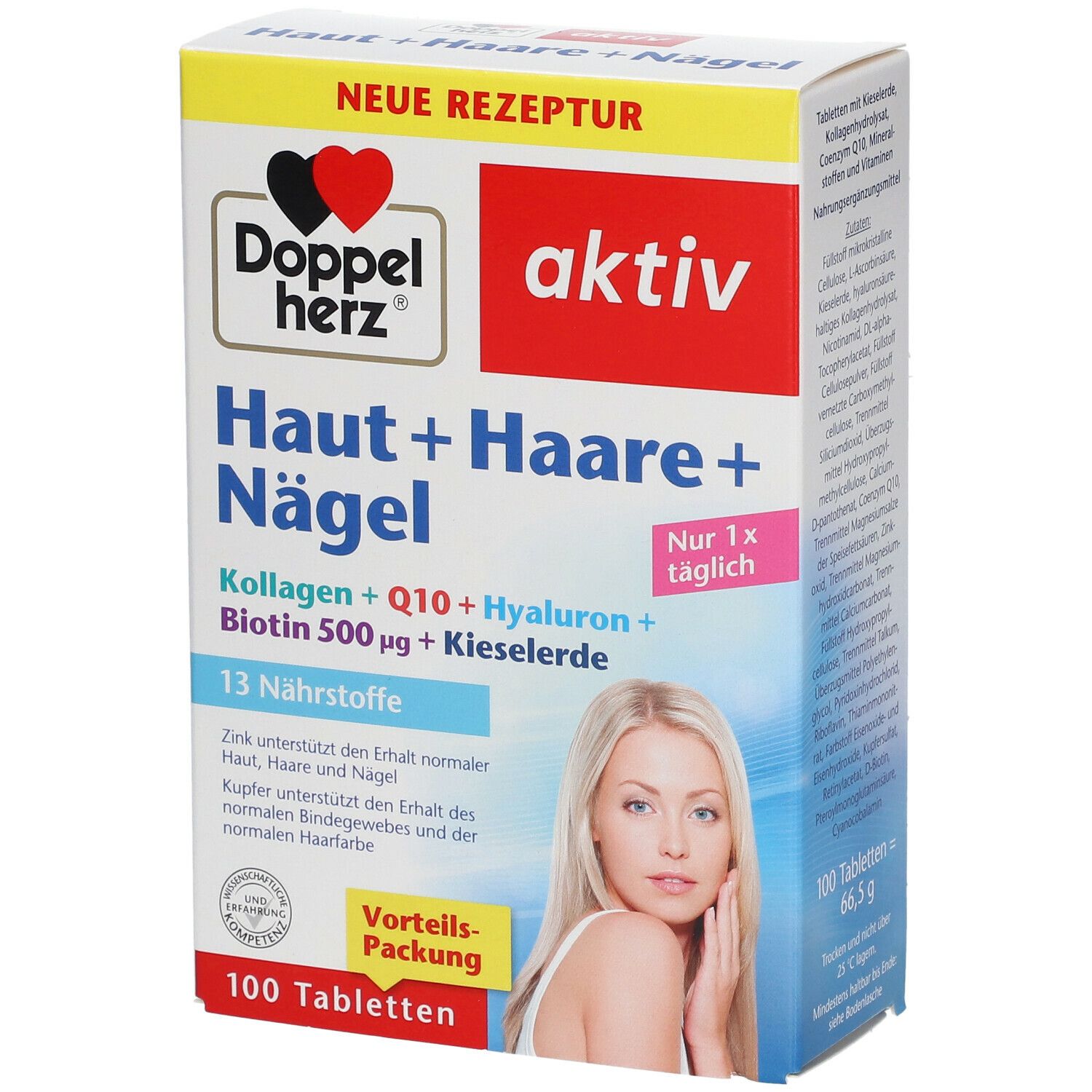 Doppelherz® aktiv Haut + Haare + Nägel shopapotheke.ch