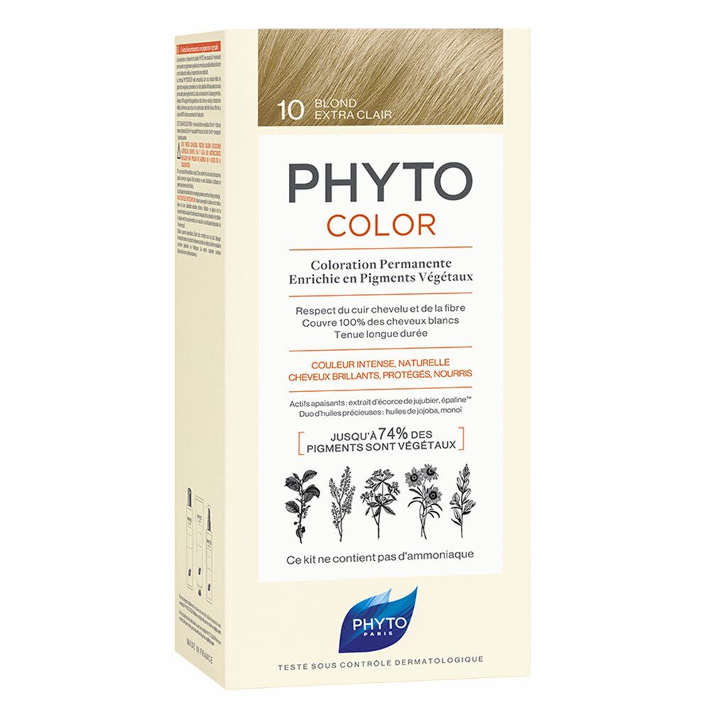 Image of PHYTOCOLOR 10 Extra helles Blond