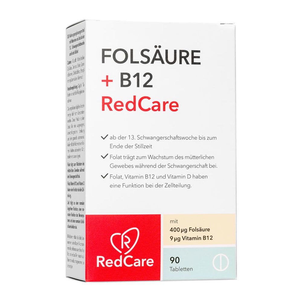 Image of FOLSÄURE + B12 RedCare