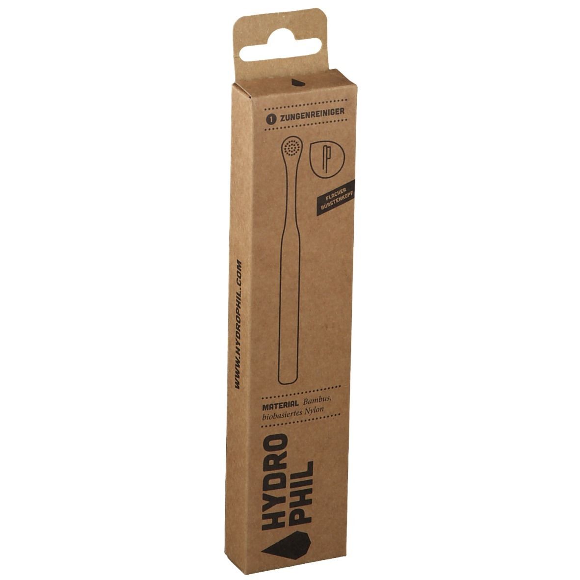 HYDROPHIL Nettoyeur de langue en bambou