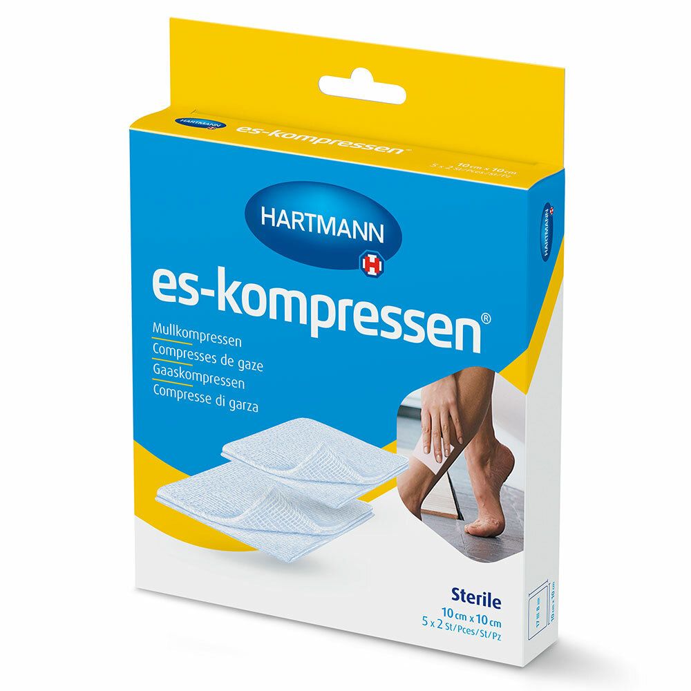 Image of ES Kompressen steril 10 x 10 cm 17-fädig