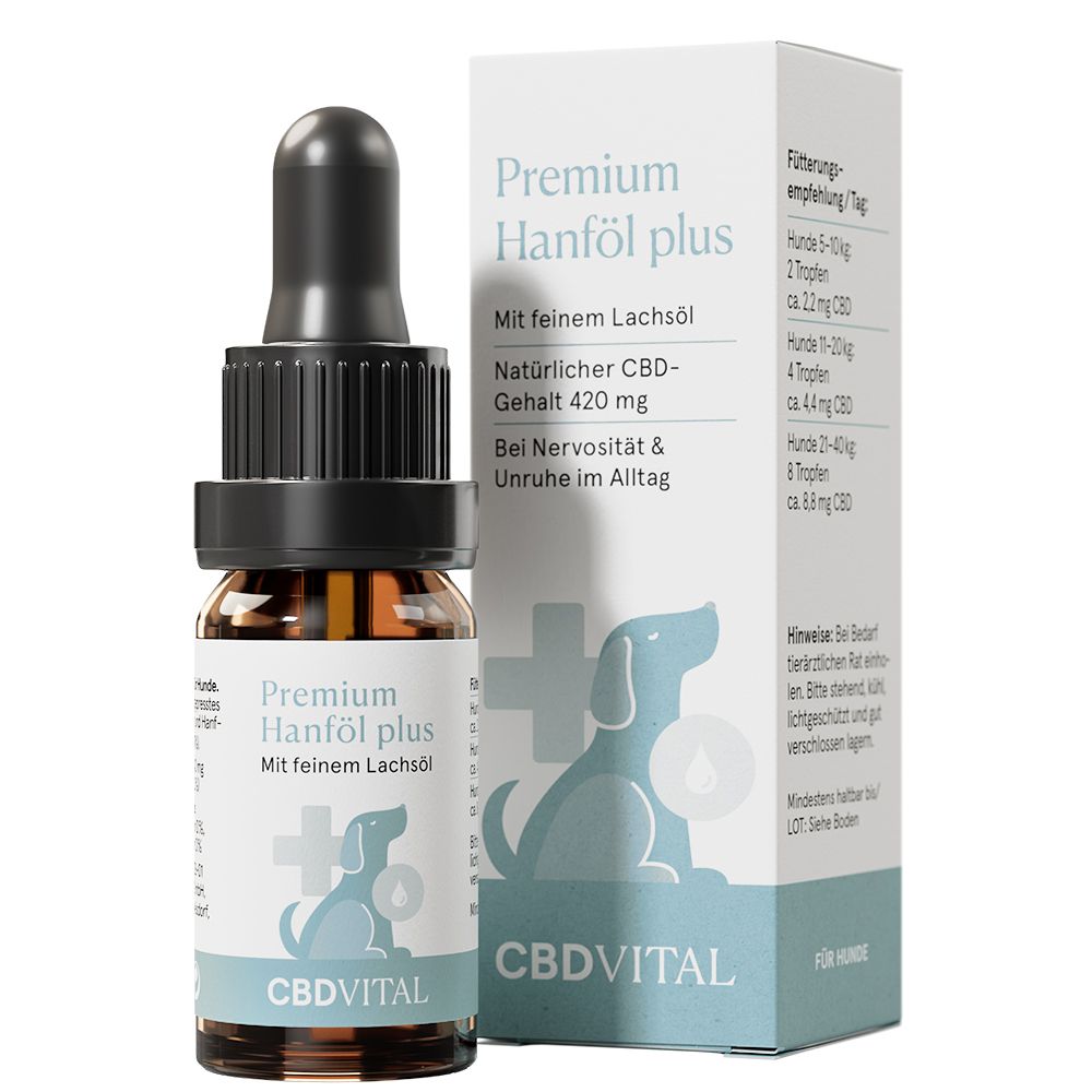 CBD VITAL CBD Hanföl für Hunde 4,2%