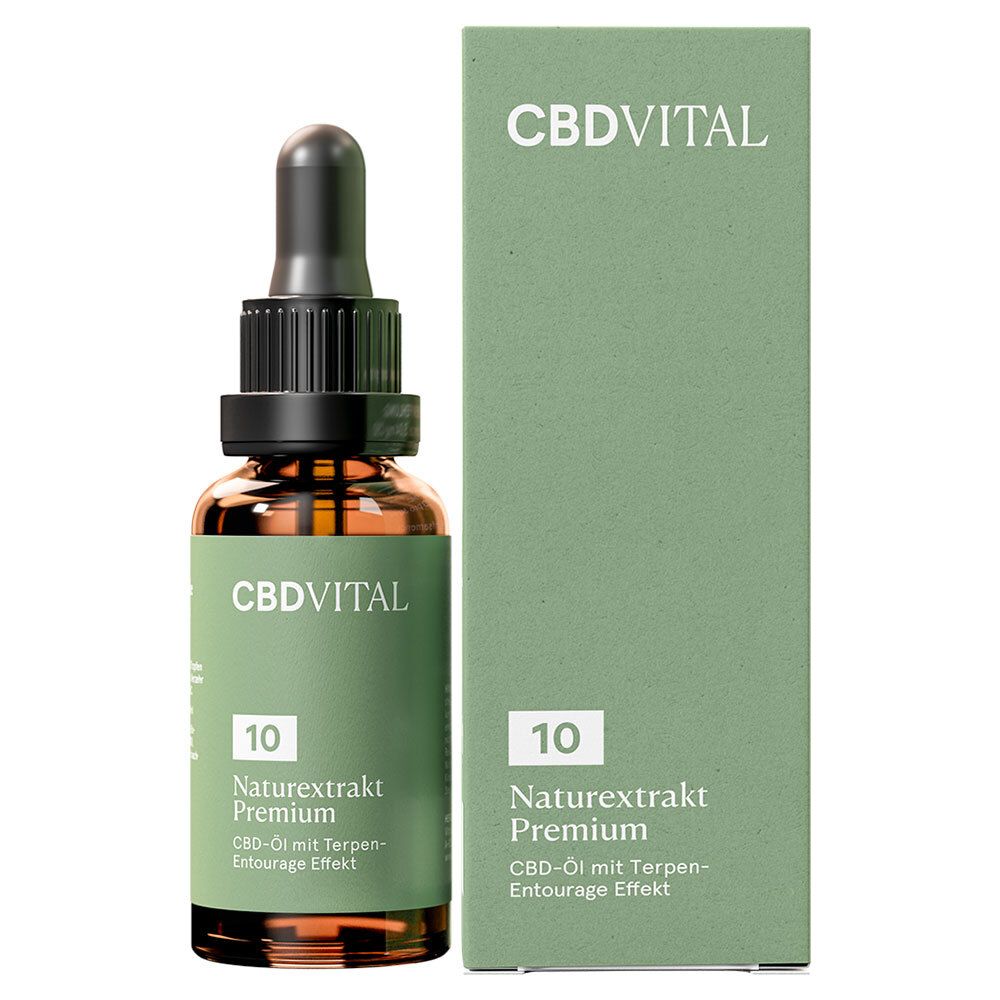 CBD VITAL Extrait naturel Premium Huile 10 %