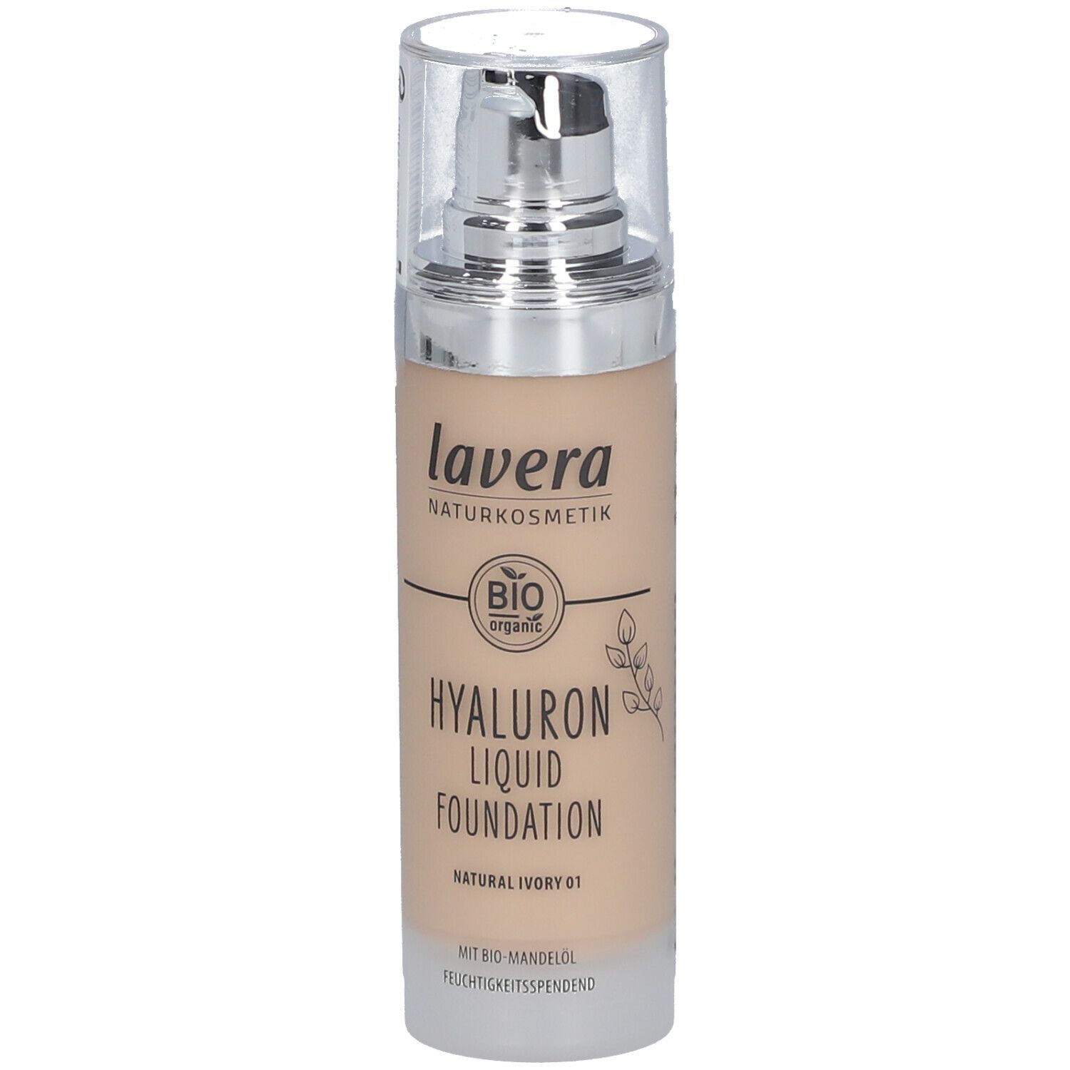 lavera Hyaluron Liquid Foundation Natural Ivory 01
