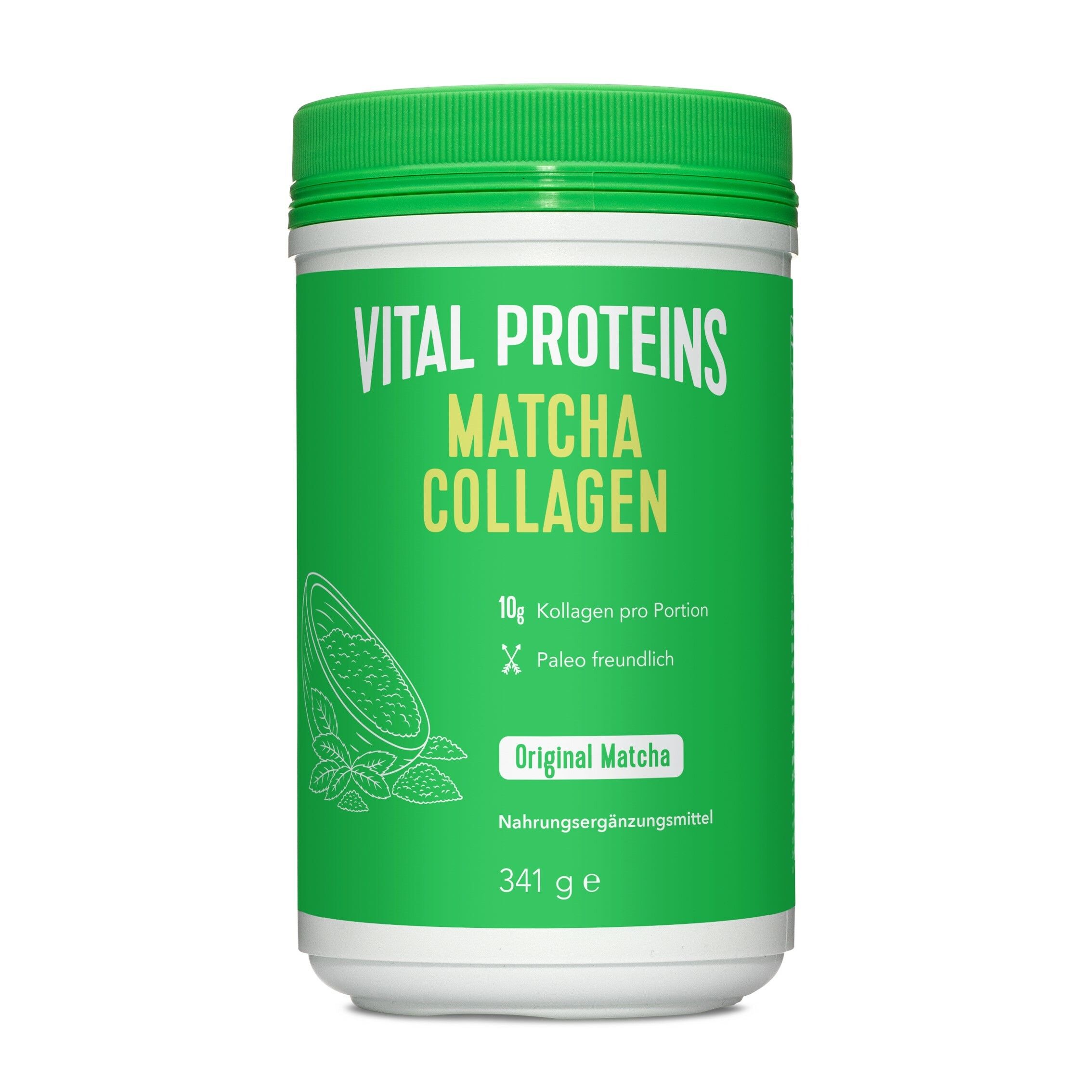 Image of Vital Proteins Matcha Kollagen mit Matcha-Teepulver