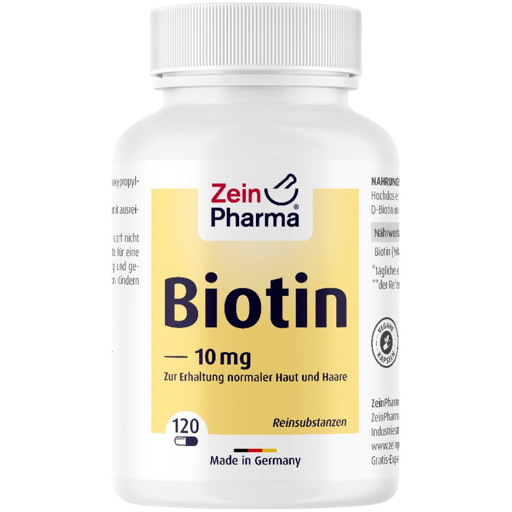 Image of Biotin 10 mg ZeinPharma