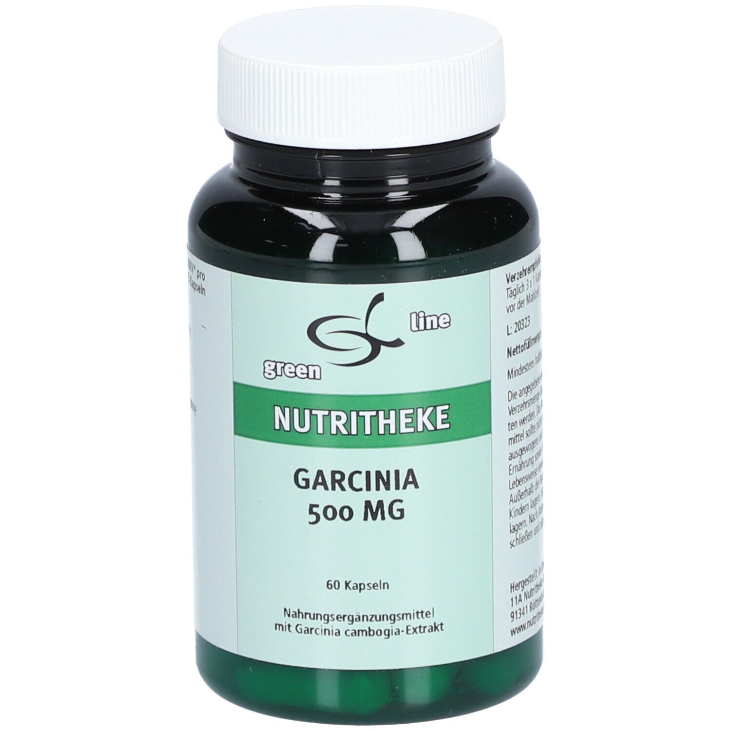 Image of green line GARCINIA 500 mg