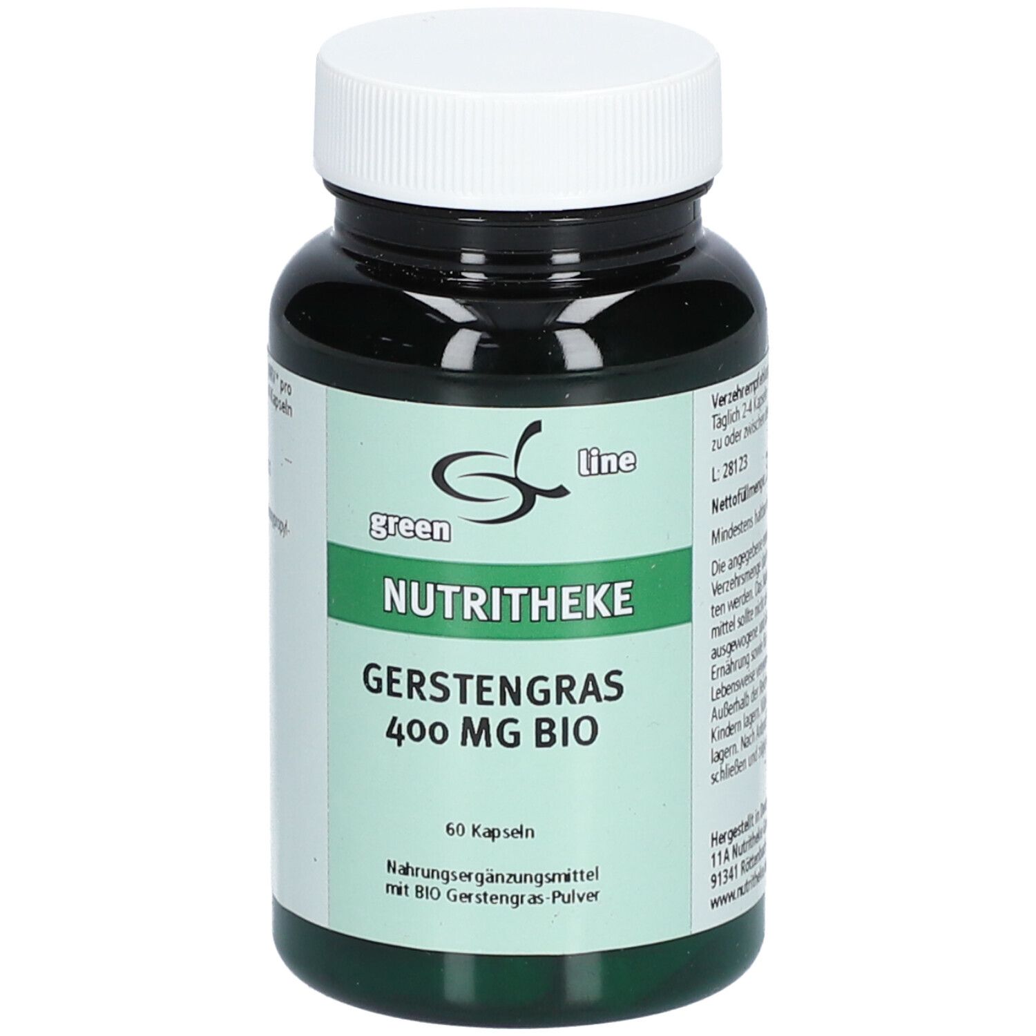 Image of green line GERSTENGRAS 400 mg BIO