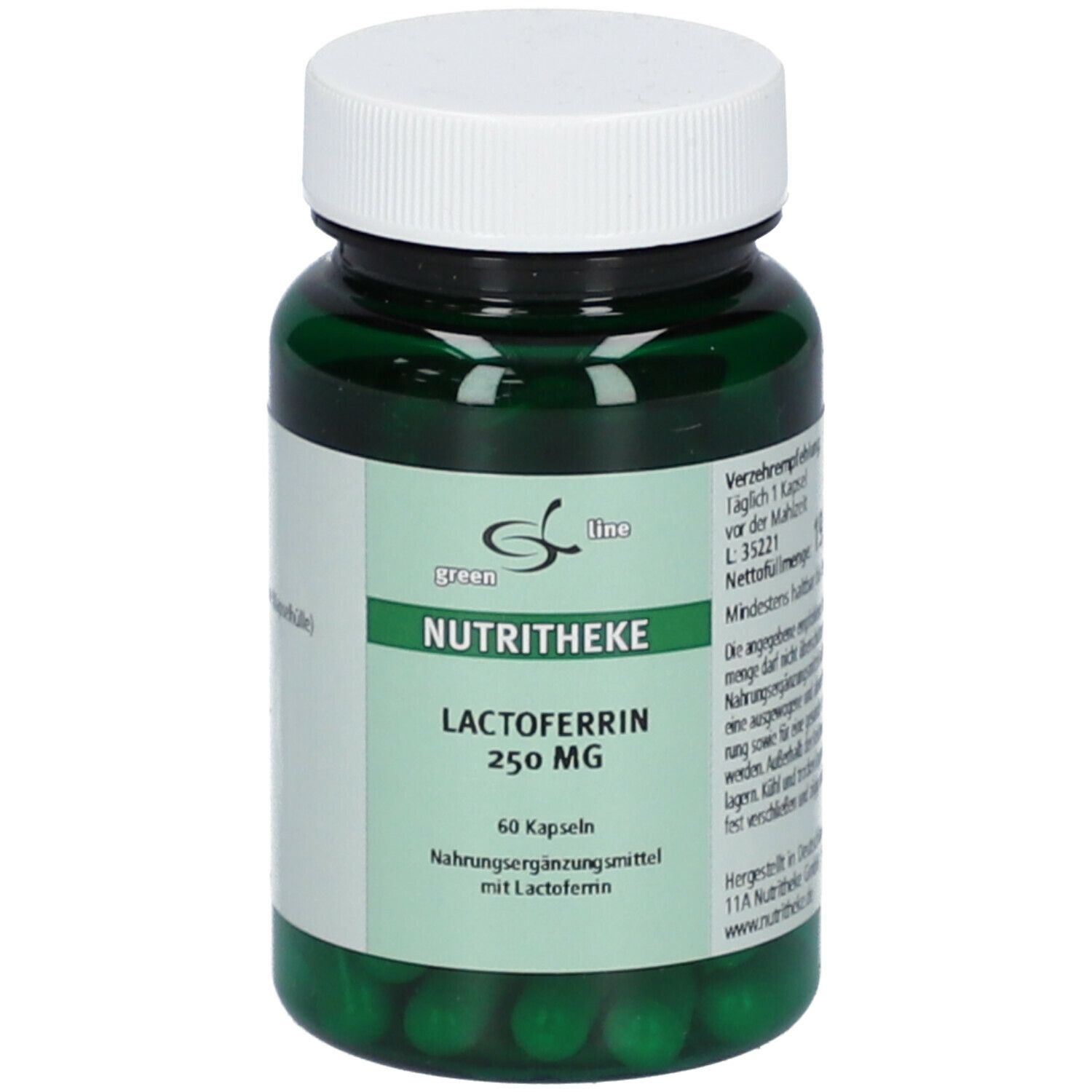 Image of green line LACTOFERRIN 250 mg