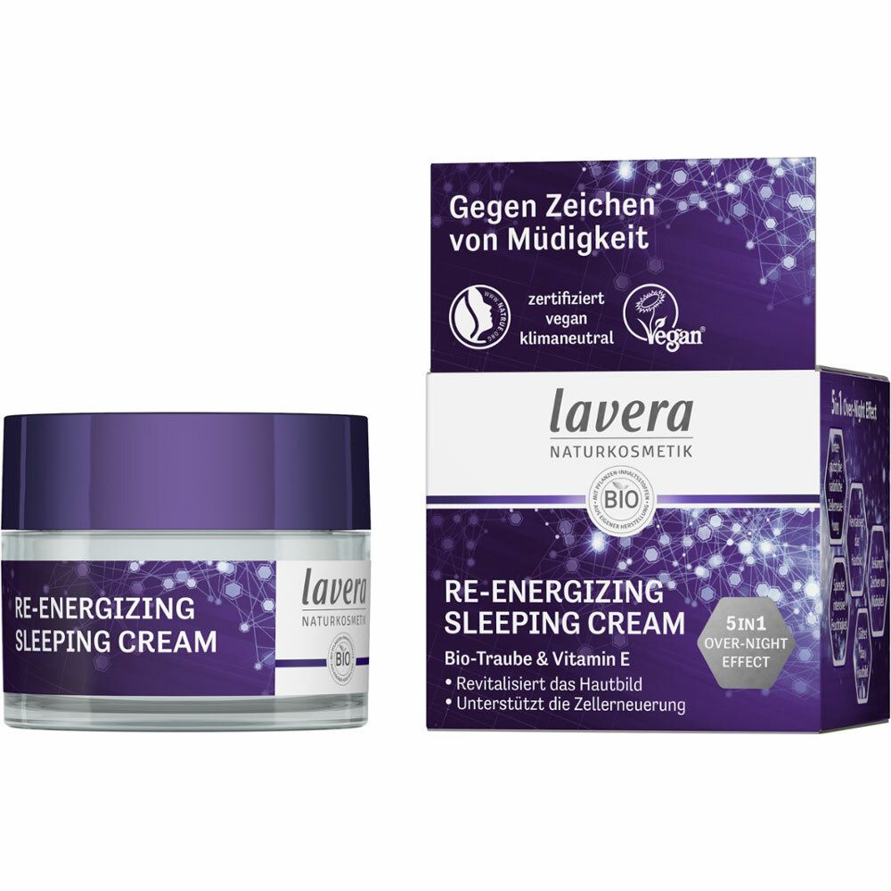 Image of lavera Re-Energizing Sleeping Cream