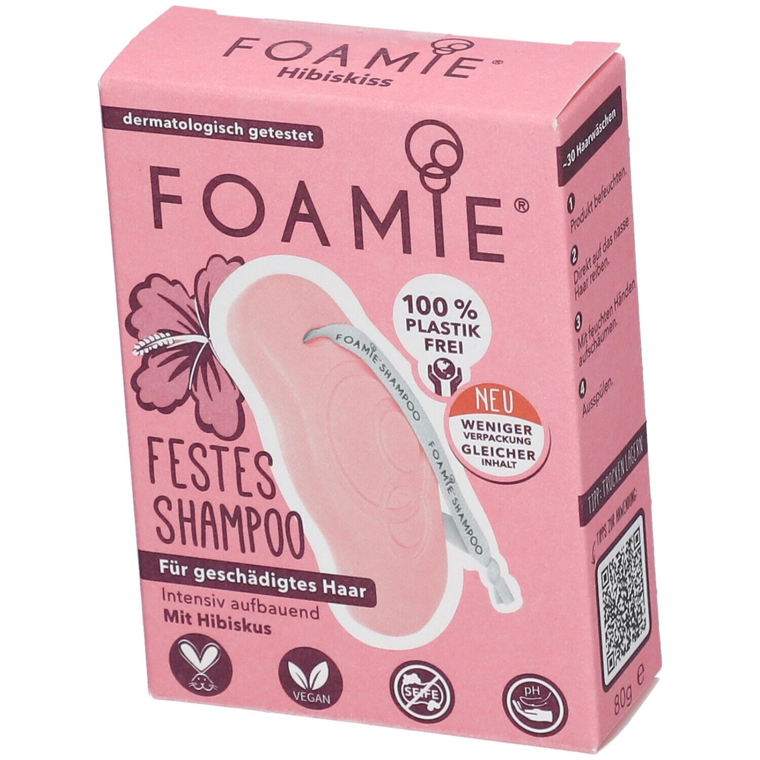 Image of FOAMIE® Festes Shampoo Hibiskus