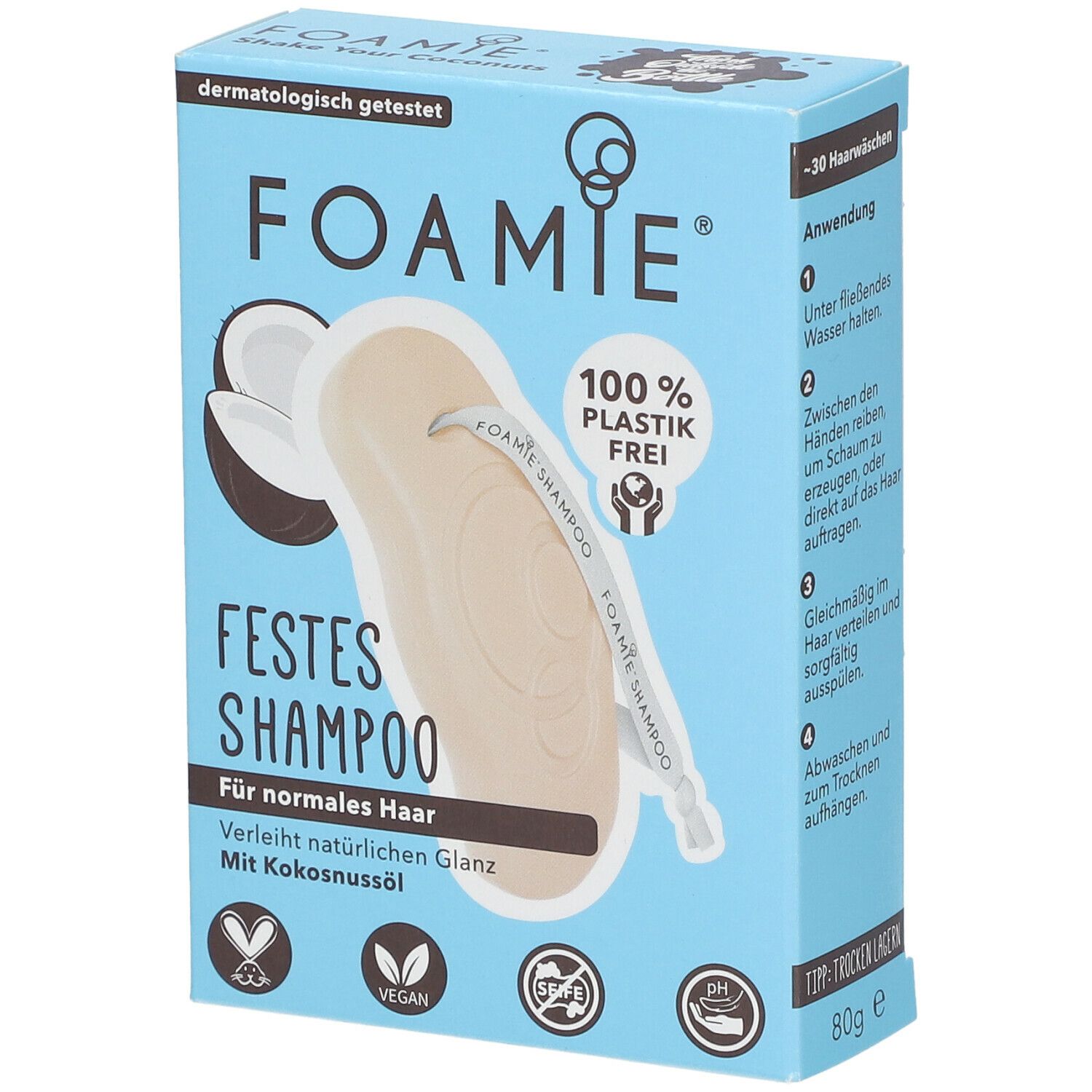 Image of FOAMIE® Festes Shampoo Kokosnuss