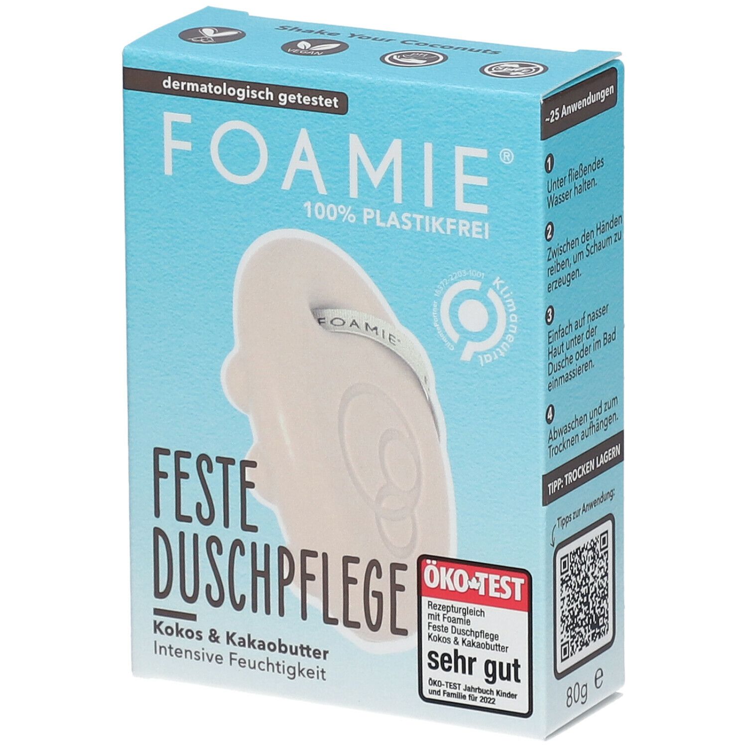 Image of FOAMIE® Feste Duschpflege Kokosnussöl