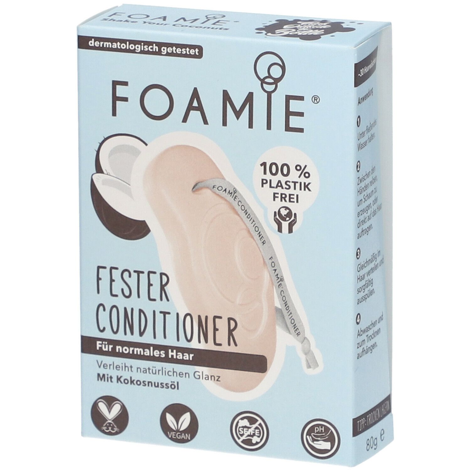 Image of FOAMIE® Fester Conditioner Kokosnussöl
