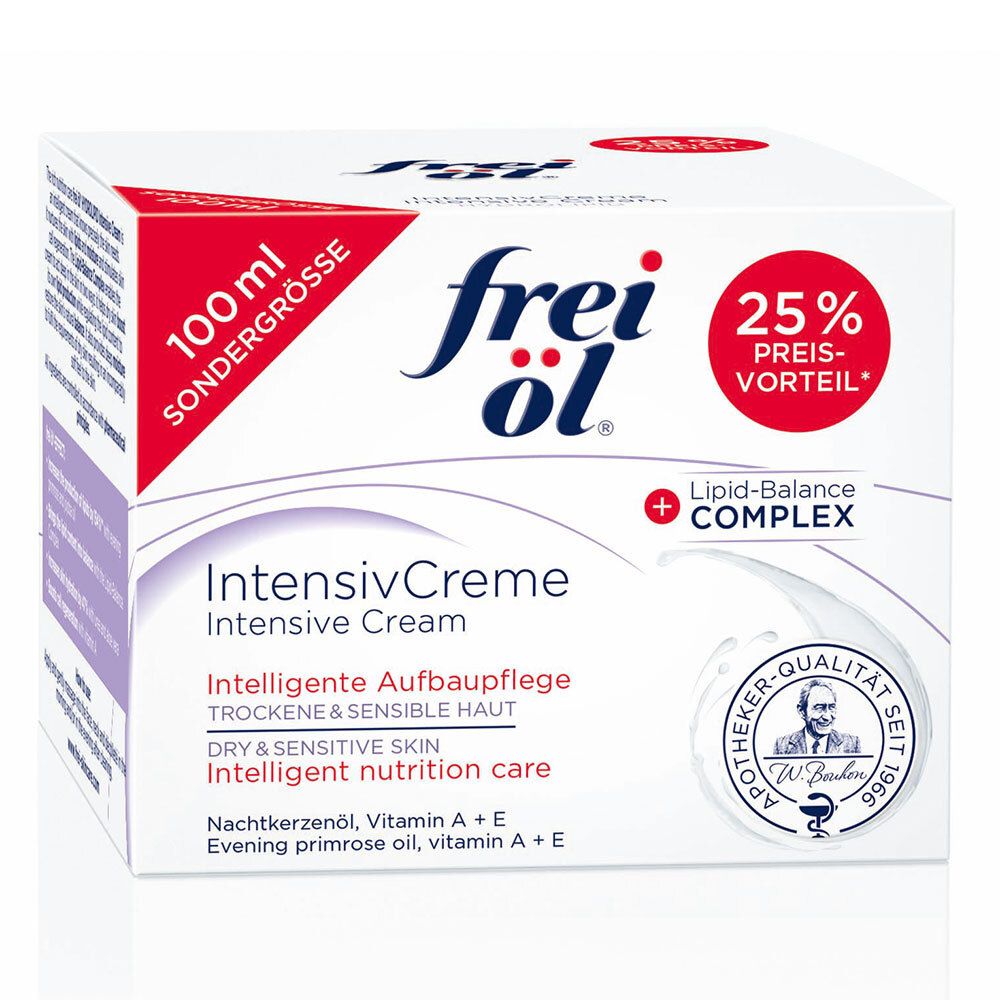 frei öl® HYDROLIPID Crème Intensive