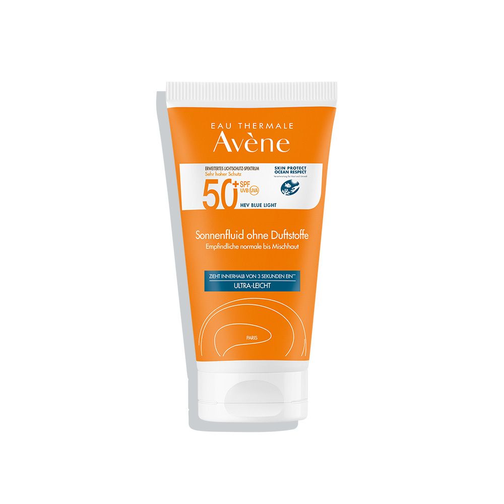 Avène Sonnenfluid SPF 50+ ohne Duftstoffe