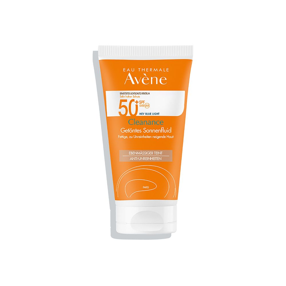 Avène Cleanance Getöntes Sonnenfluid SPF 50+