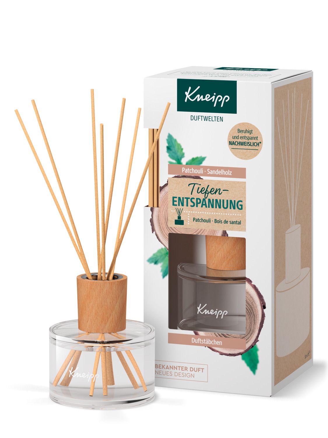Kneipp® Bâtonnets parfumés univers de fragrances Bois de santal