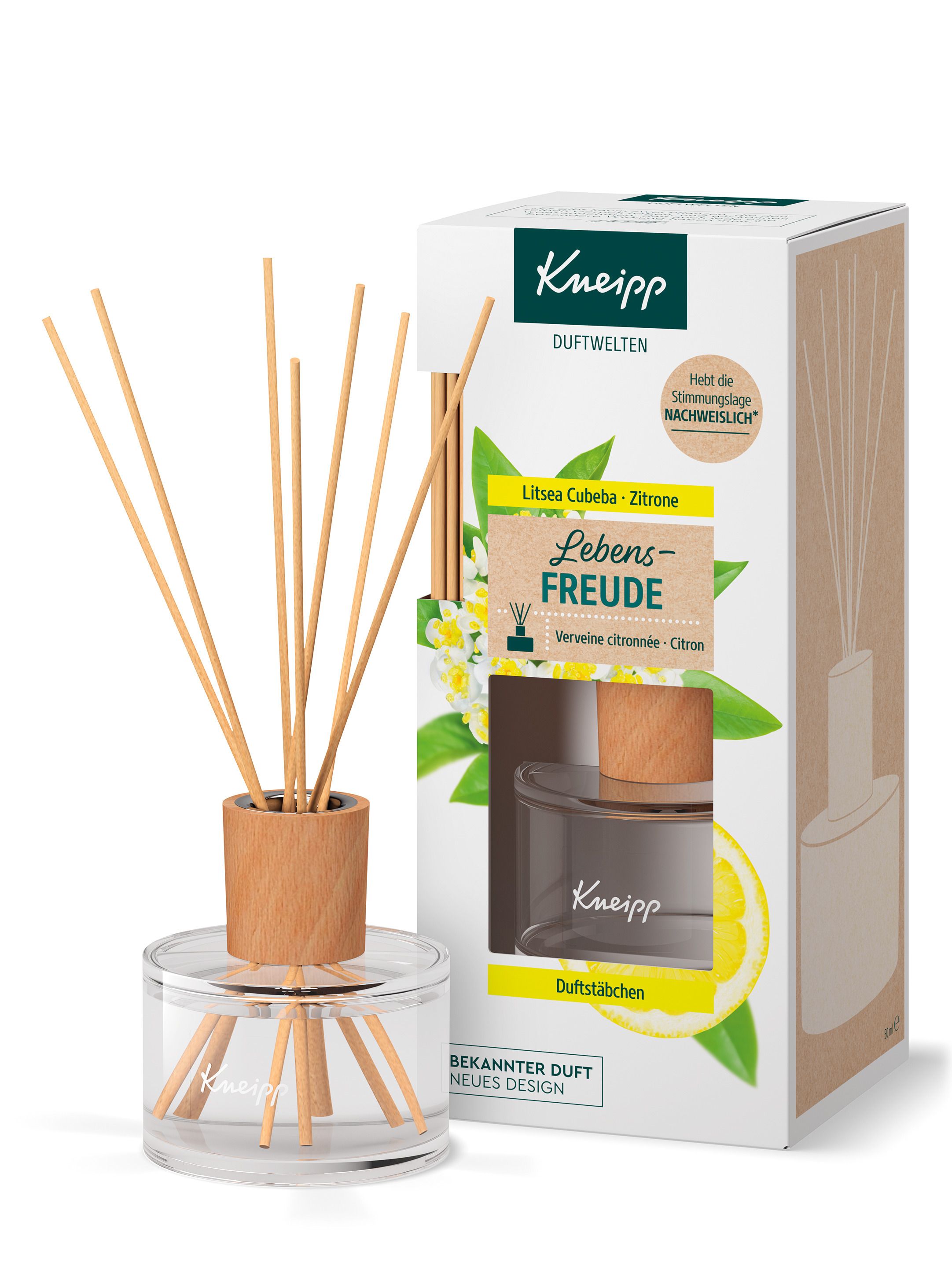 Kneipp® Bâtonnets parfumés univers de fragrances Litsea Cubeba Limone