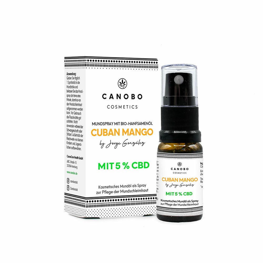 Image of CANOBO Bio CBD 5% Cuban Mango Mundspray