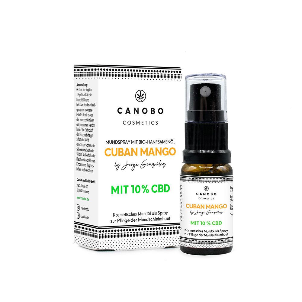 CANOBO Bio CBD 10% Cuban Mango Mundspray