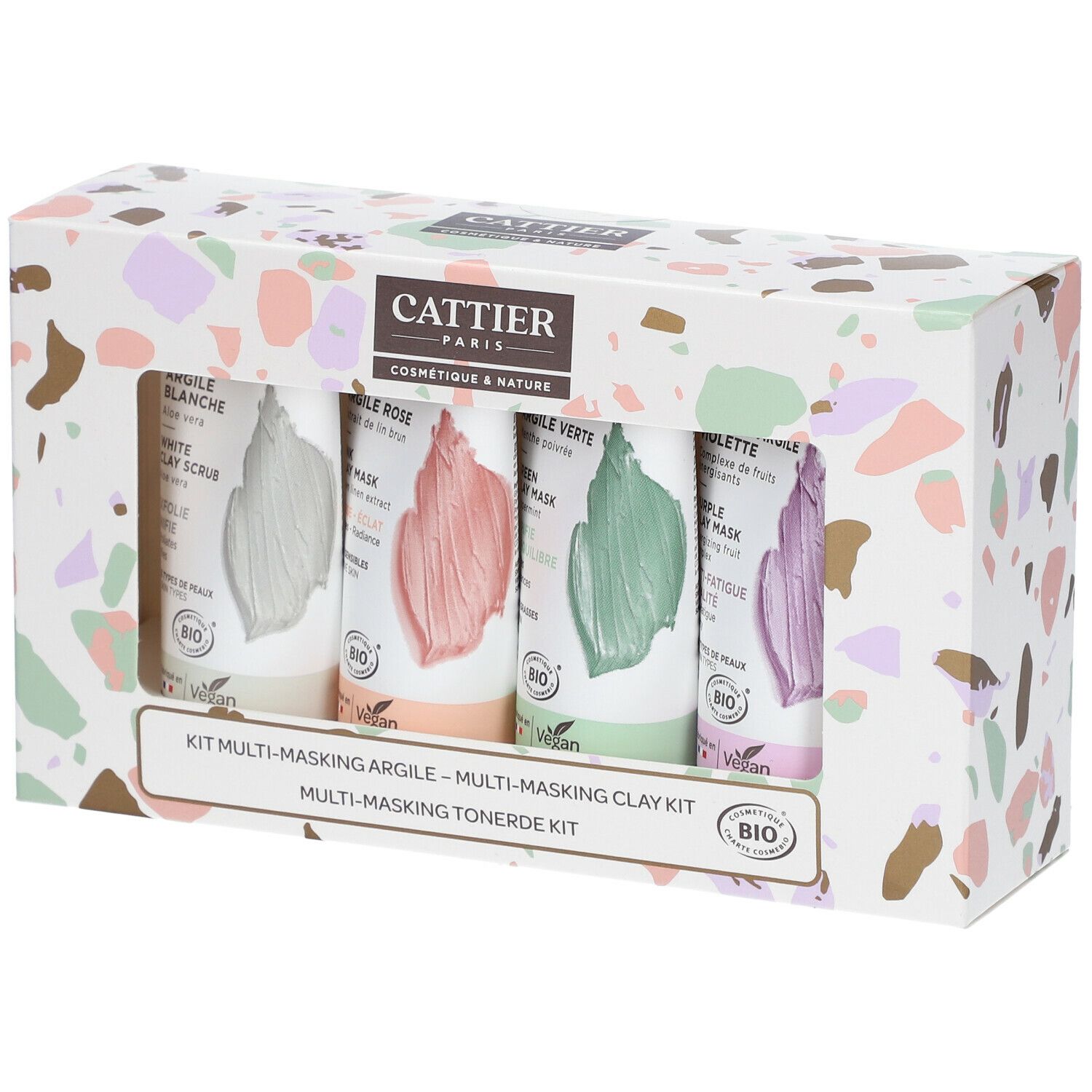 CATTIER Kit d'argile multi-masques