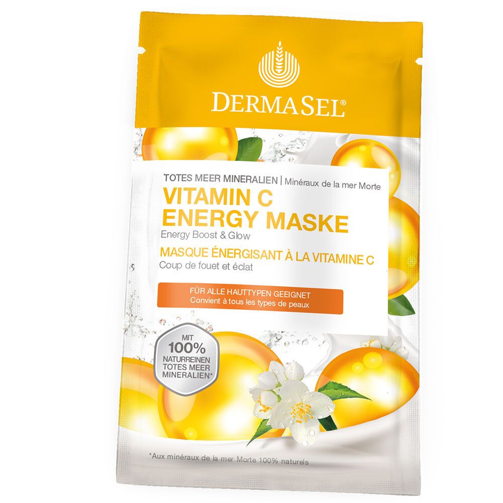 Image of DERMASEL® TOTES MEER VITAMIN C ENERGY MASKE